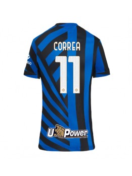 Inter Milan Joaquin Correa #11 Zenski Domaci Dres 2024-25 Kratak Rukavima